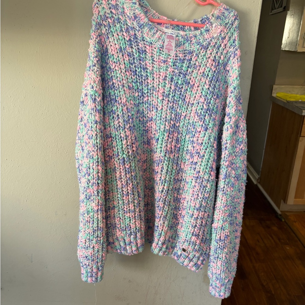 Justice Pastel Knit Women's Sweater